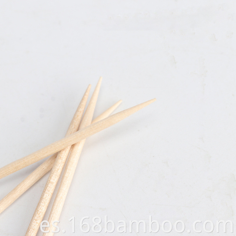 One sharp bamboo toothpick